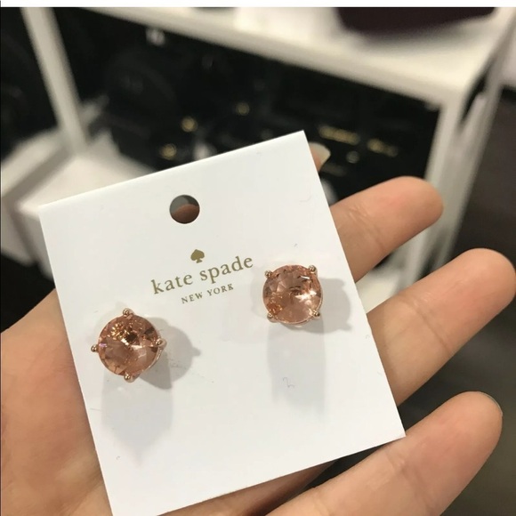 Kate Spade Gumdrop Stud Round Cut Earrings - Picture 3 of 8